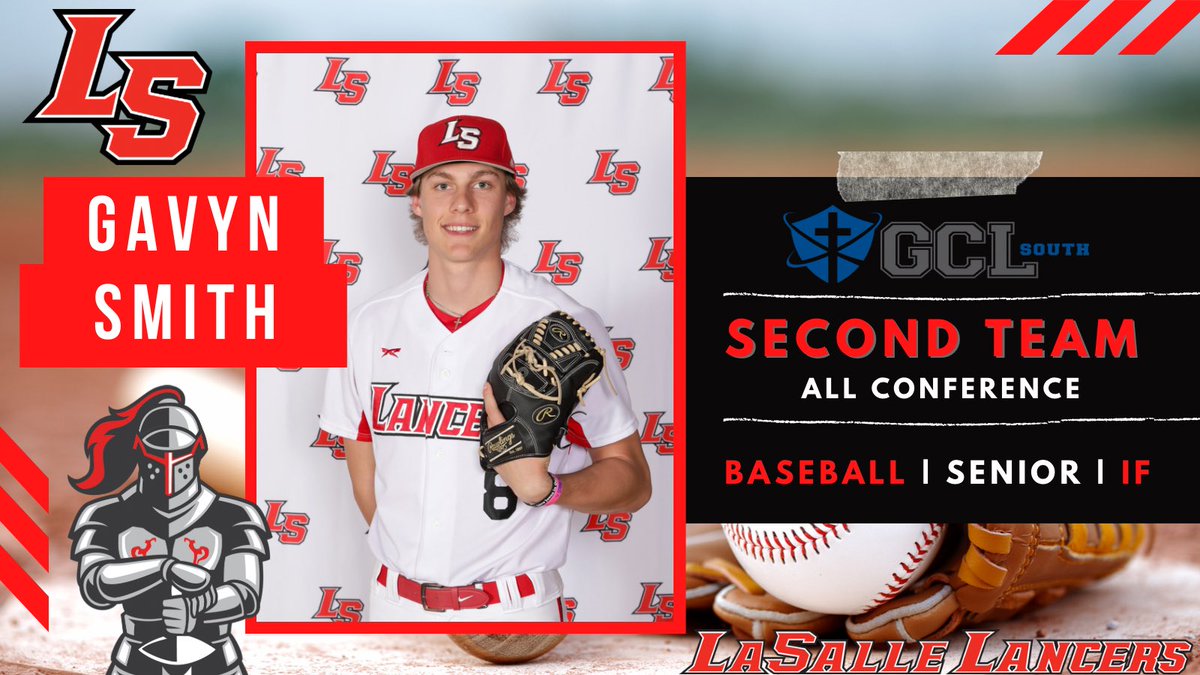 LS_LancerATH's tweet photo. Congratulations to Senior Gavyn Smith for earning 2nd Team All GCL South Honors! Best of luck at Findlay next fall. https://t.co/jhAVVXEKON