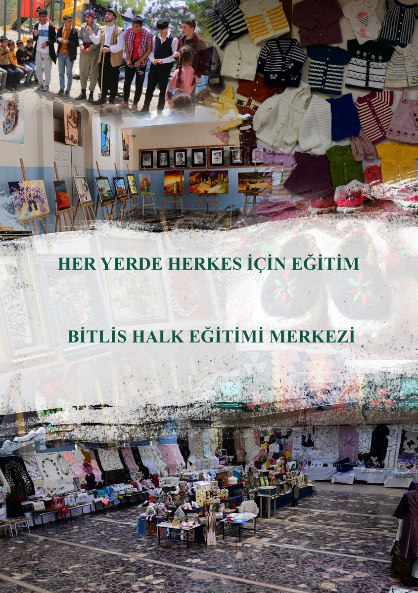 Hayat boyu öğrenme etkinlikleri kapsamında düzenlenecek olan 'Yıl Sonu Sergisi ve Geri Dönüşüm Kütüphanesi' açılışına tüm halkımız davetlidir. 
#bitlis #halkeğitimimerkezi
