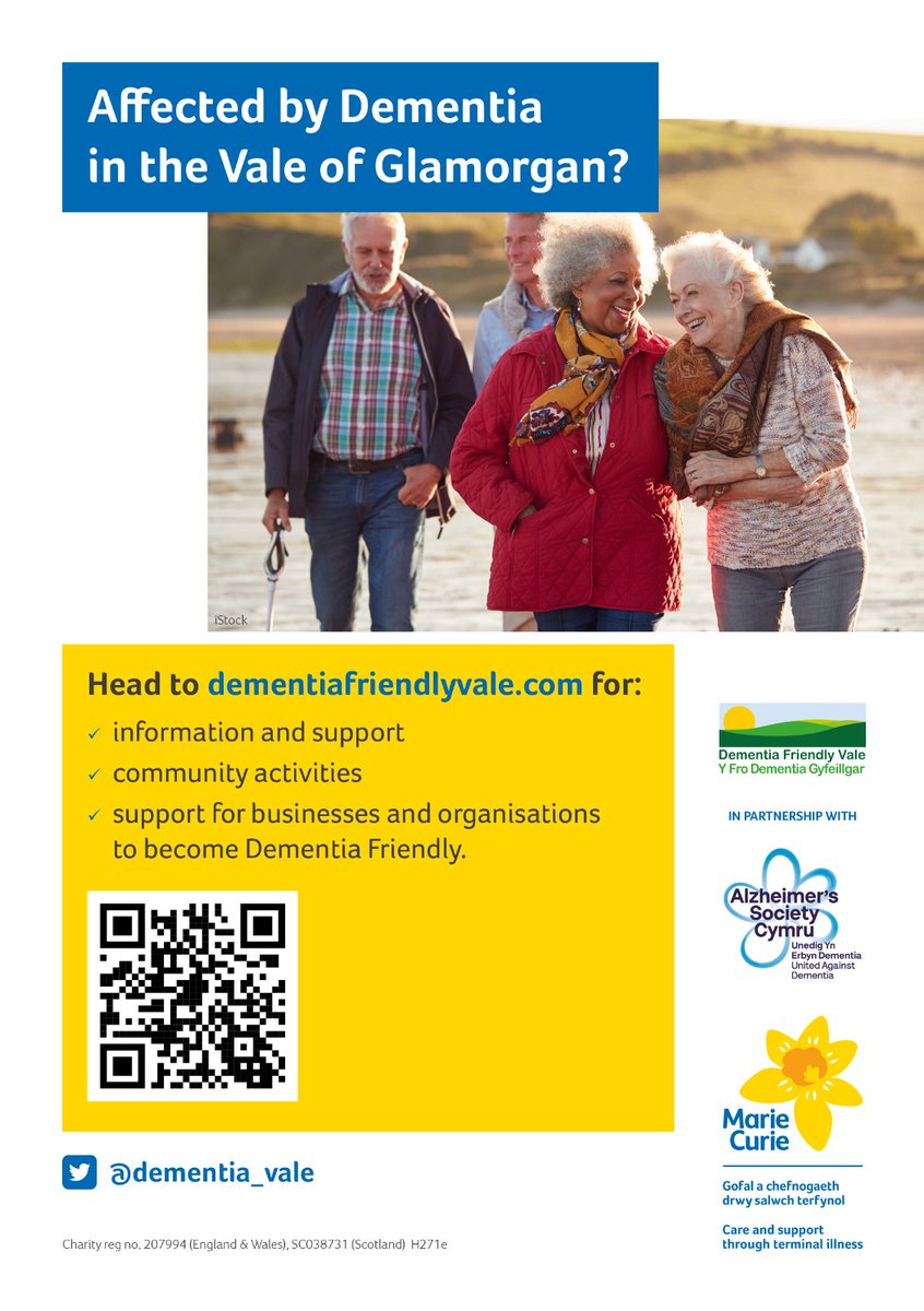 Dementia Friendly Vale (@dementia_vale) on Twitter photo Today a new website resource has launched to increase the support of people affected by dementia across the Vale of Glamorgan - please visit dementiafriendlyvale.com for more information <a href="/MarieCurieCymru/">Marie Curie Cymru</a> <a href="/AlzSocCymru/">Alzheimer's Society Cymru</a> <a href="/RPB_CAV/">Cardiff and Vale RPB/BPR Caerdydd a'r Fro</a> <a href="/VOGCouncil/">Vale Council 🏴🇺🇦</a> #eolc #dementiafriendlycommunities Today a new website resource has launched to increase the support of people affected by dementia across the Vale of Glamorgan - please visit dementiafriendlyvale.com for more information <a href="/MarieCurieCymru/">Marie Curie Cymru</a> <a href="/AlzSocCymru/">Alzheimer's Society Cymru</a> <a href="/RPB_CAV/">Cardiff and Vale RPB/BPR Caerdydd a'r Fro</a> <a href="/VOGCouncil/">Vale Council 🏴🇺🇦</a> #eolc #dementiafriendlycommunities