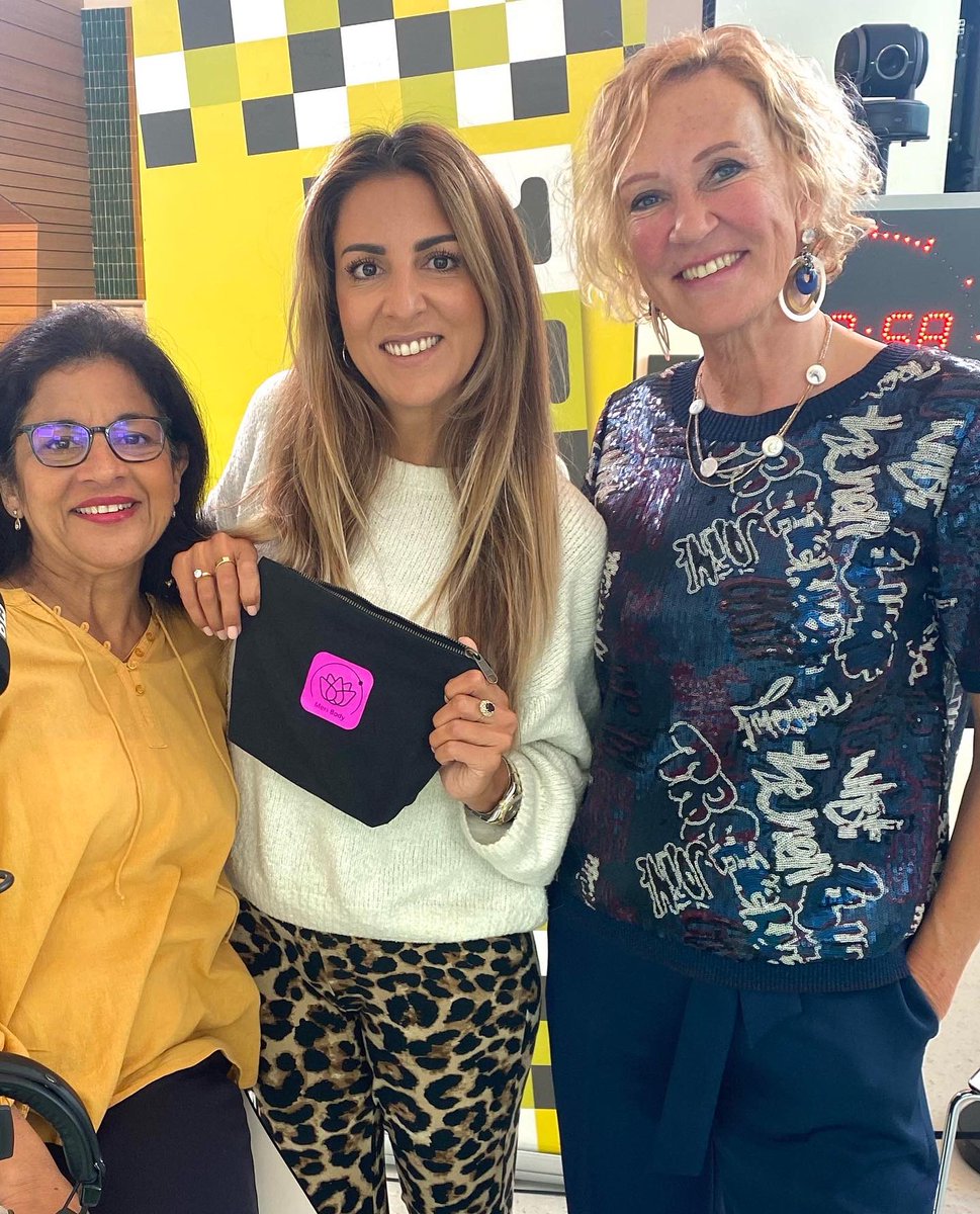 Met gast <a href="/KrulNamita/">Namita Krul-Taneja</a> bij radio <a href="/DenHaagFM/">Den Haag FM</a> &amp; presentatrice <a href="/nicolettekrul/">Nicolette Krul</a> (dochter van 😊) over oa #menstruatie taboes &amp; -armoede en noodzaak v actie: top info meisjes én jongens, gratis #btw vrije #menstruatieproducten scholen, uni’s &amp; openbare gebouwen #SDG3 #srgr <a href="/RutgersNL/">Rutgers</a>