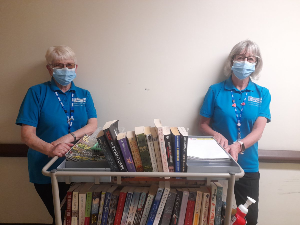 Leicvolservices's tweet photo. Library volunteer Arlene says a good volunteer has “an ability to listen, empathy, a sense of humour and common sense!”
Jeanette says “I thought it would be good to give something back to the NHS after the hospitals cared for my husband. The care was brilliant” https://t.co/kcRQLXH5vK