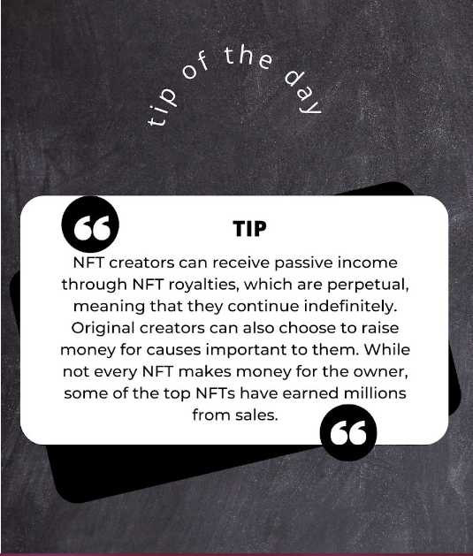 HowToNFTs's tweet image. NFT Tip Of The Day

#NFTCommunity