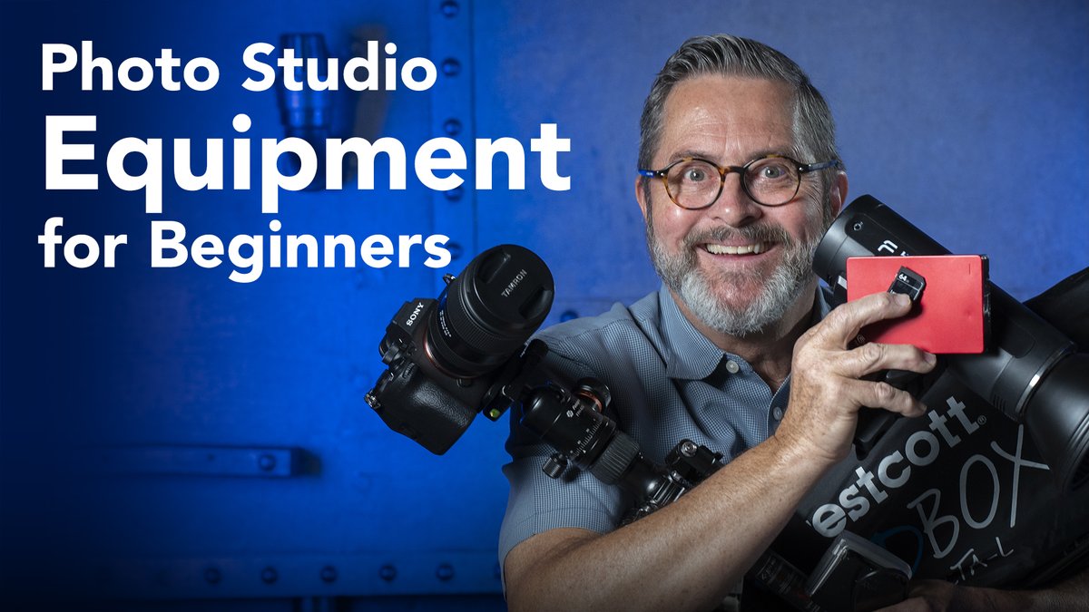 NEW YOUTUBE VIDEO! Photography Studio Equipment for Beginners. A complete list of equipment you need to get started in photography. youtu.be/pvH7bCD_epM

#BeginningPhotography #HowToGetStarted #WhatToBuy   #PhotoGear #PhotoEquipment #Photography  #PhotoBusiness #PhotoStudio