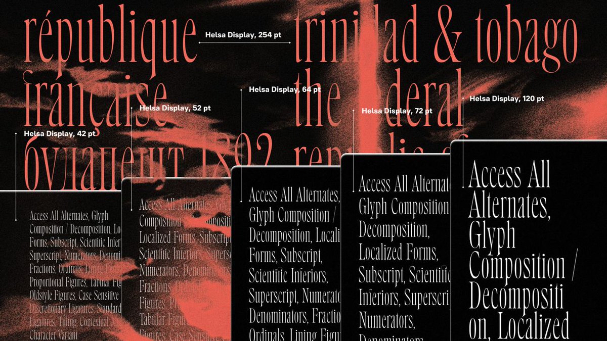 Paratype (@paratypenews) on Twitter photo Helsa Display, stylish serif by <a href="/nnedashkovskiy/">nick nedashkovskiy</a> is great for both long and short texts and has the extensive language support. Truly a gem of our collection🤎
paratype.com/fonts/pt/helsa… Helsa Display, stylish serif by <a href="/nnedashkovskiy/">nick nedashkovskiy</a> is great for both long and short texts and has the extensive language support. Truly a gem of our collection🤎
paratype.com/fonts/pt/helsa…