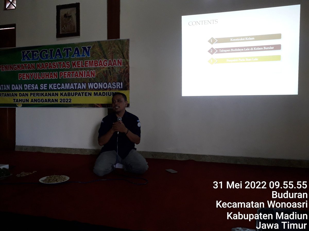 Susiloanto5's tweet photo. Selasa(31/5), susiloluhkankab.madiun,narasumber keg.KWT&amp; PKK kec.Wonoasri,tema cegah stunting dg makan ikan&amp;pemanfaatan lahan pekarangan utk budidaya ikan,dihadiri ketua forikan kab.madiun,
#GiatluhkanSatminkalbwi
@brsdm_kp @puslatluhkp @bppp_banyuwangi https://t.co/gUGdk8YxQZ https://t.co/sdJypcQmXq