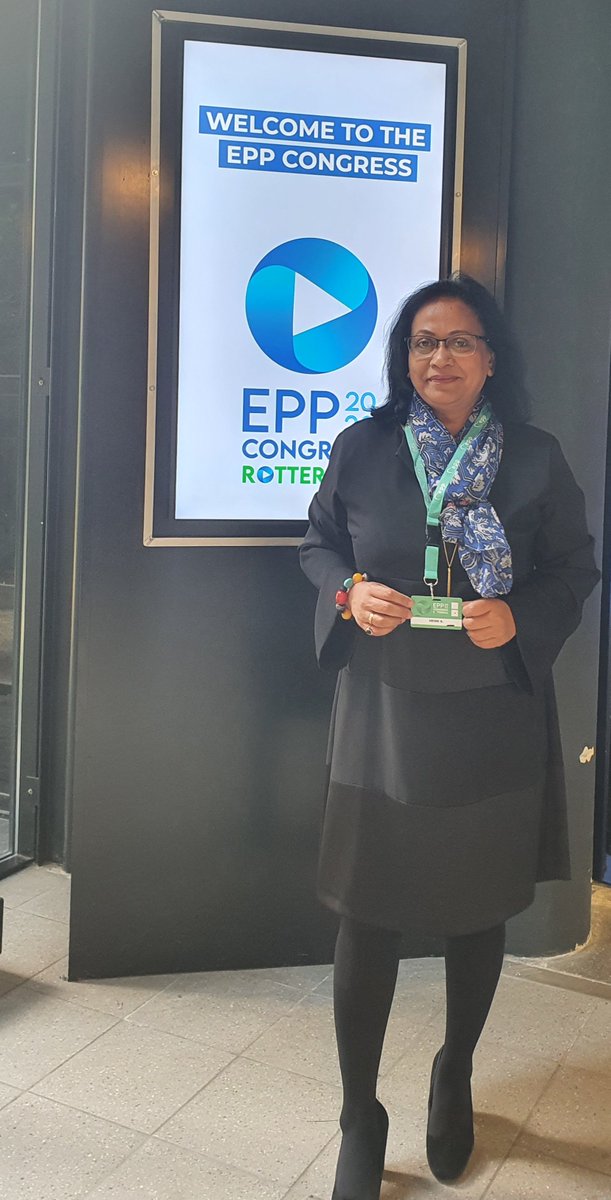 SritaHeide's tweet photo. #EPPRotterdam https://t.co/ohC9xxwMRB