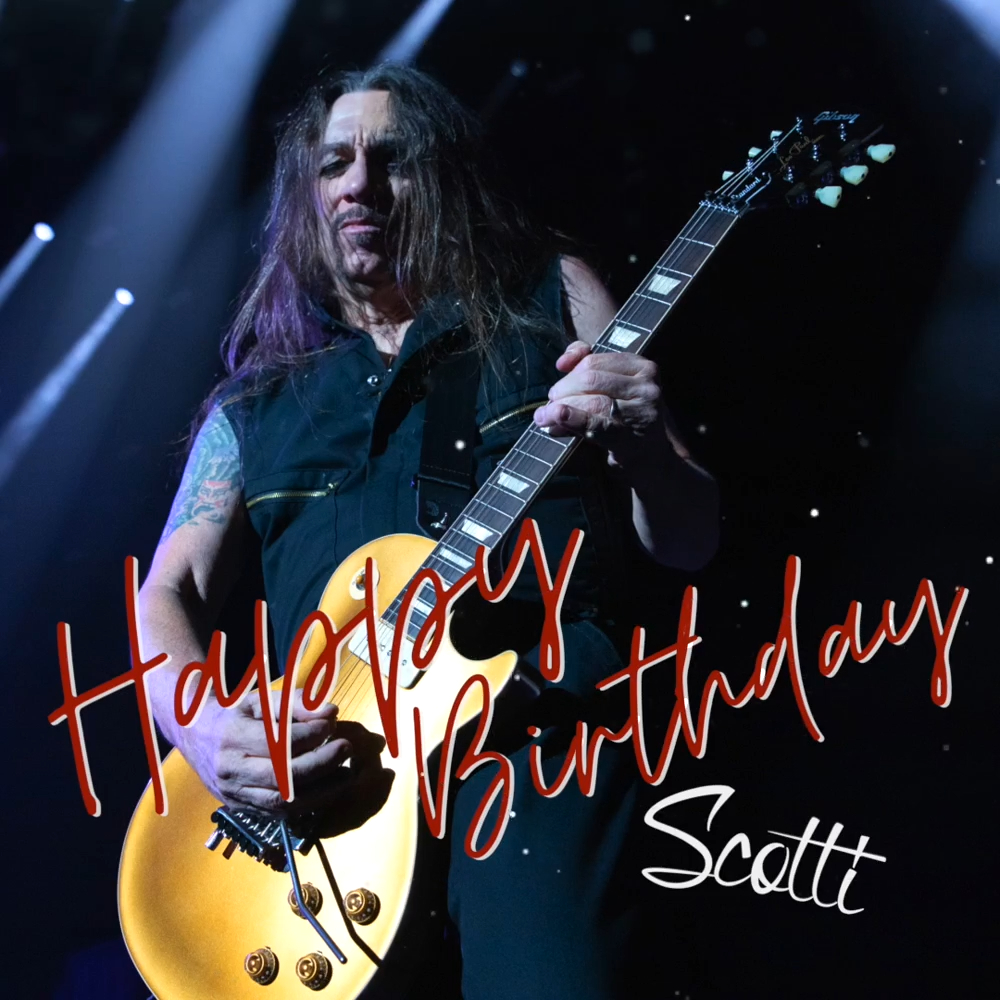 Wishing a very happy birthday to our brother, Scotti Hill  