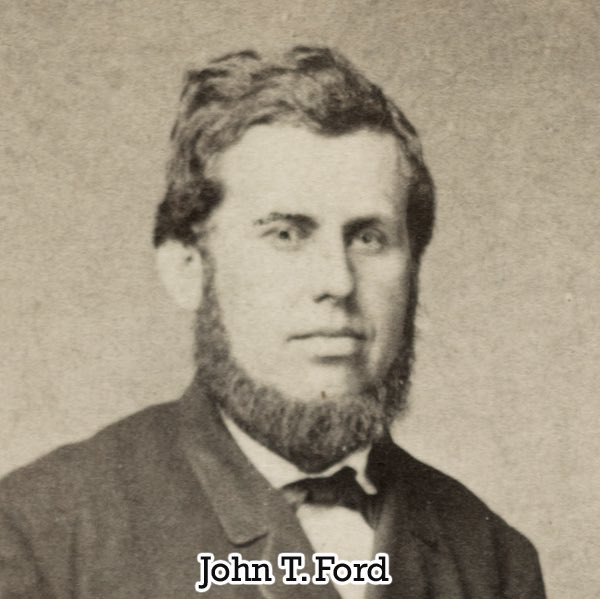 LinConspirators's tweet photo. #OTD May 31, 1865: It was a day of brothers at the trial. John T. Ford &amp; his brothers took the stand on behalf of their @fordstheatre employee, #EdmanSpangler. Collectively, they helped disprove several of the prosecution’s claims about Ned’s supposed involvement in Booth’s plot. https://t.co/KTw4W0nbu4