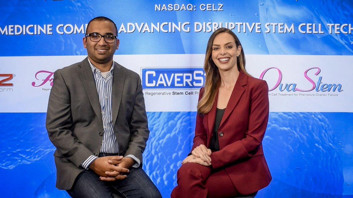 Ariana Escalante from CELZ Media interviewing Sahil Nock, Chief Commercialization Officer at AUA 2022. Great job team!