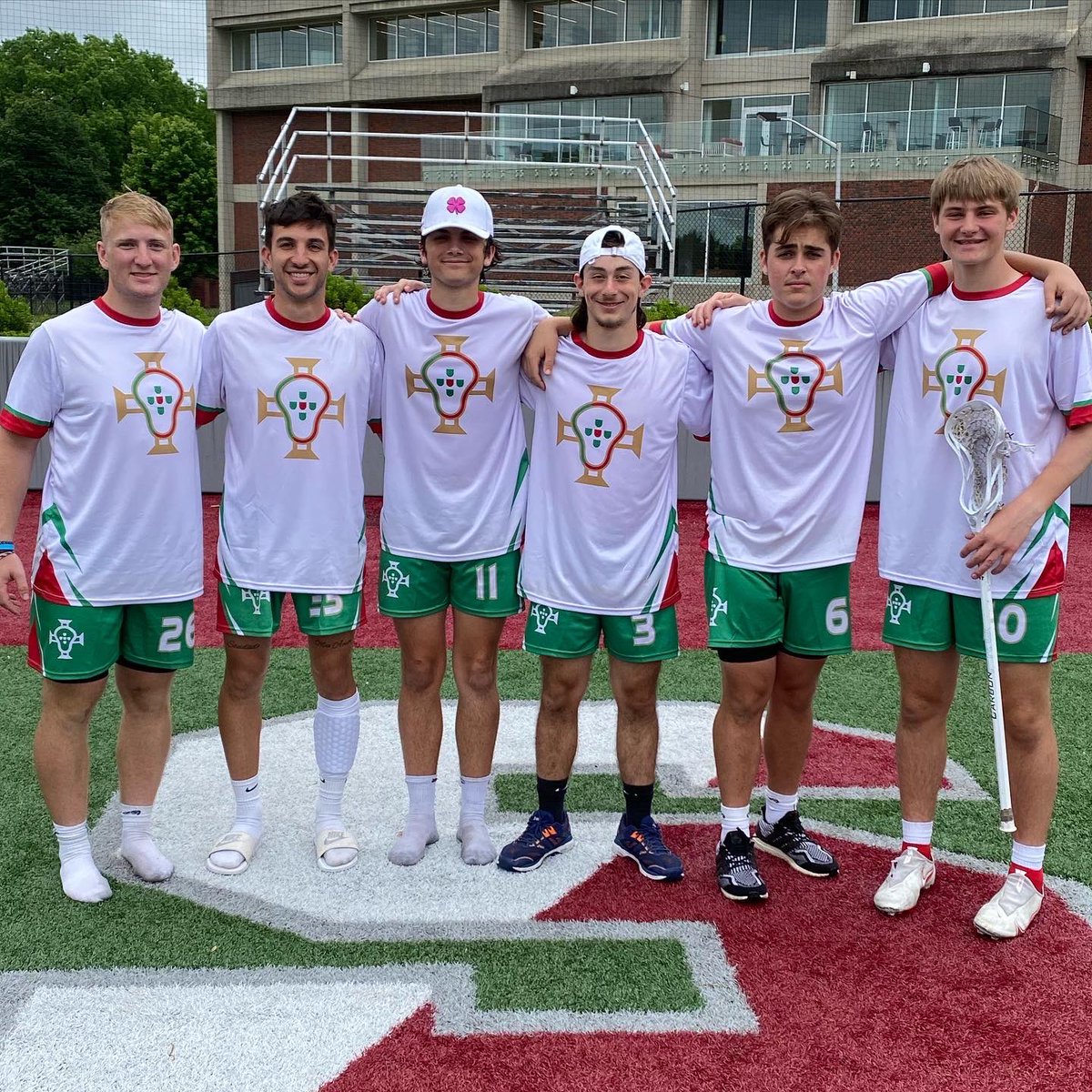 HawkNationAD's tweet photo. How about these Milford LAX Guys RAWKING with their Head Coach in an exhibition Tourney for Team Portugal!$! 🥳🙌💫🔥🥍🏅@jcotlin @MilfordSchools @MHSBoosters2 @LauriePinto5 #CULTURE @ScarletHawkAT https://t.co/UlUpzcfep2