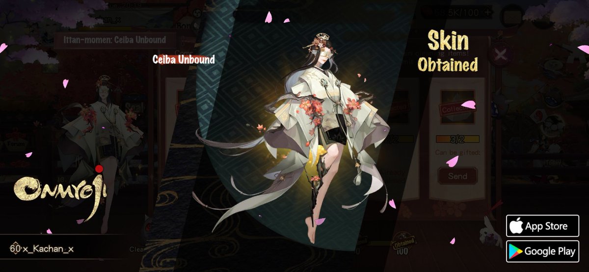 #Onmyoji# I got a brand new rare skin! Check it out and try your luck!