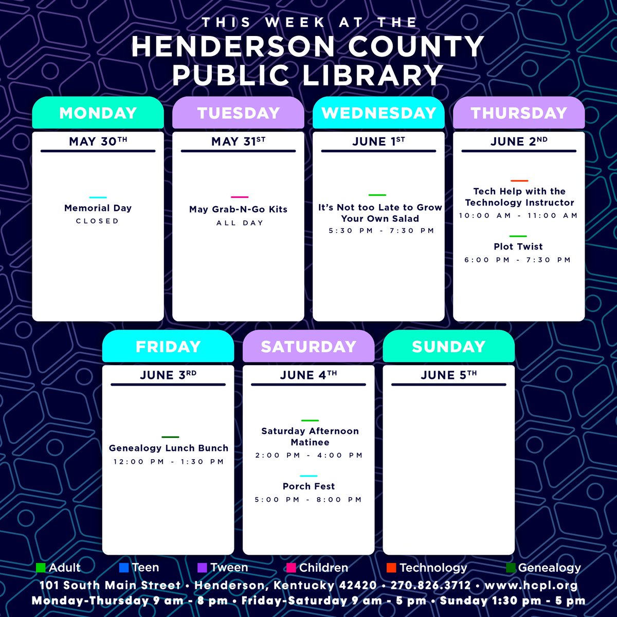 hcplky's tweet photo. Our Summer Reading Program begins this Saturday, June 4th! If you haven't registered yet, no worries! Use the link below to register and download the Beanstack app. After you've registered, be sure to stop by to receive your registration prize! ☀️

https://t.co/hjzZ9oLJOo https://t.co/xrfDUSrqtD