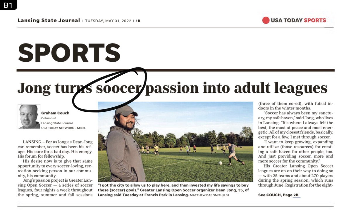 The ⁦<a href="/LSJNews/">Lansing State Journal</a>⁩ should spend more time on spell checking and less time on pushing their biased views on its subscribers.