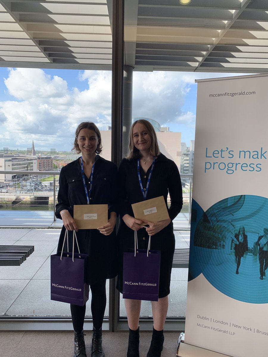 TCD Law School (@tcdlawschool) on Twitter photo Congratulations to our students in the <a href="/McCannFitz/">McCann FitzGerald LLP</a> Company Law Essay Competition. First prize: Katharina Neumann, Second prize: Ellen Hyland. #tcdlaw Congratulations to our students in the <a href="/McCannFitz/">McCann FitzGerald LLP</a> Company Law Essay Competition. First prize: Katharina Neumann, Second prize: Ellen Hyland. #tcdlaw
