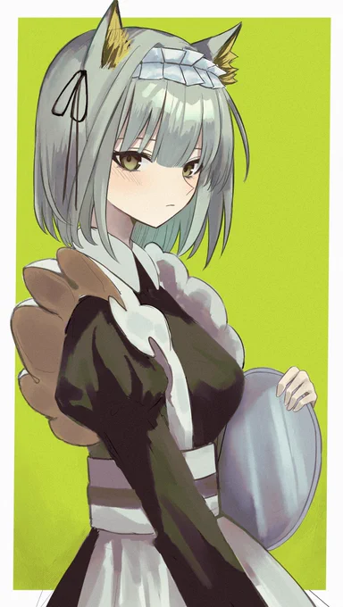 #アークナイツ #明日方舟 
メイドケルシ- 