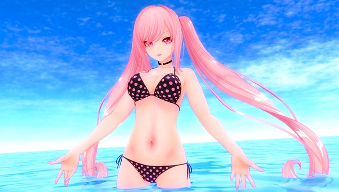 もうすぐ水着シーズンかな?('◔‸◔`) 