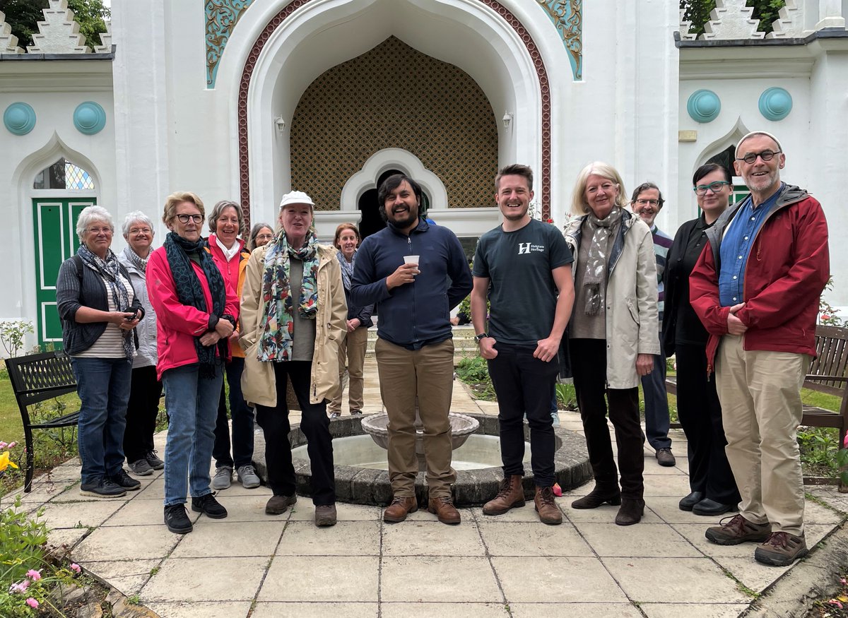A big thank you to <a href="/_TharikHussain/">Tharik Hussain</a> for conducting an excellent tour which delved into Britain's Muslim heritage, and to <a href="/BrookwoodCem/">Brookwood Cemetery</a> and the <a href="/ShahJahanMosque/">Shah Jahan Mosque</a> for hosting us yesterday! We hope everyone enjoyed their day.