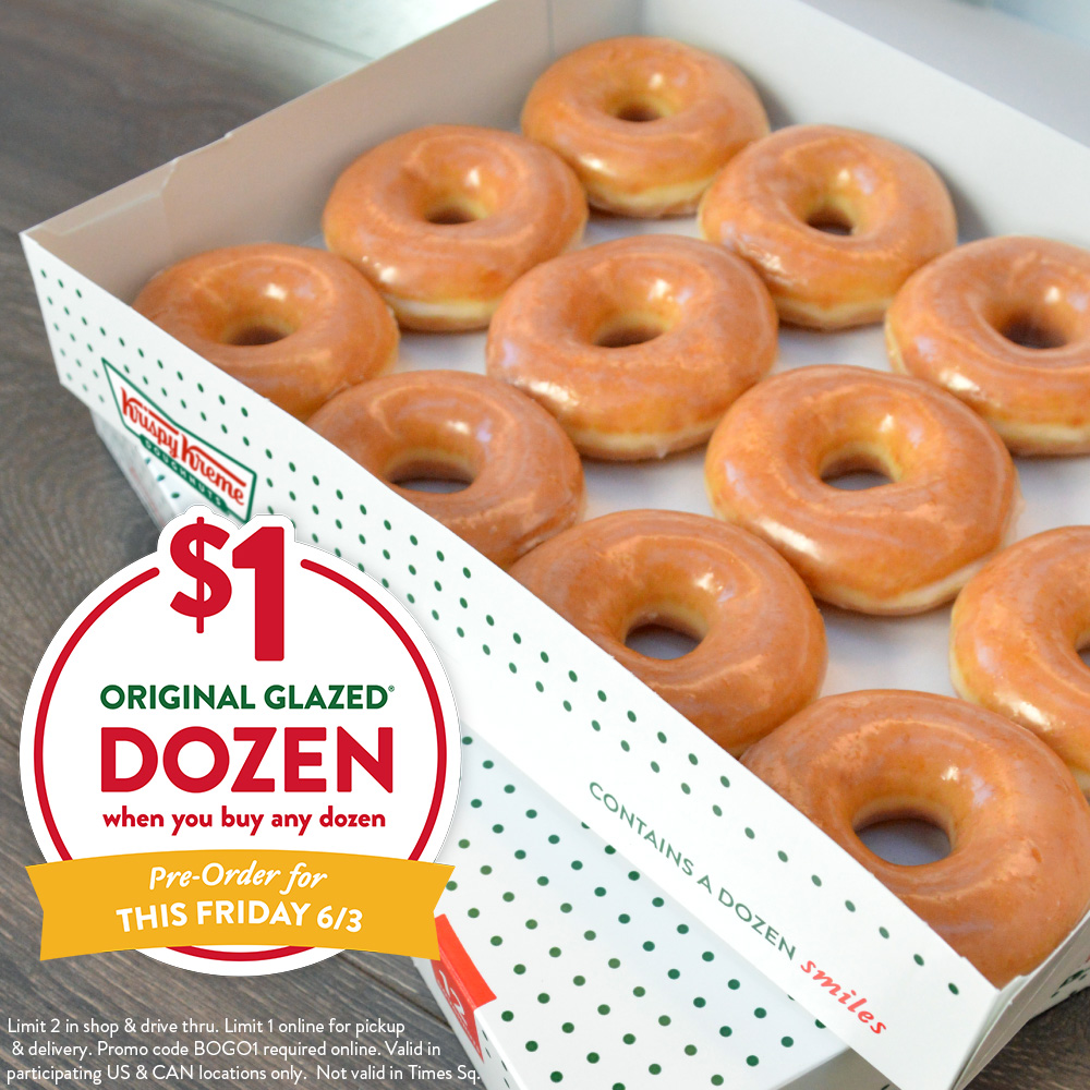 Krispy Kreme on Twitter "Mark your calendars!📅 We've got a BOGO deal