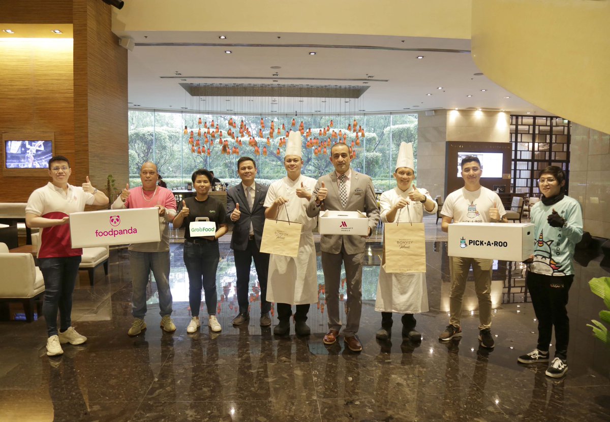 We’re bringing the fine dining experience wherever you are with #MarriottBonvoyonWheels and our delivery partners.