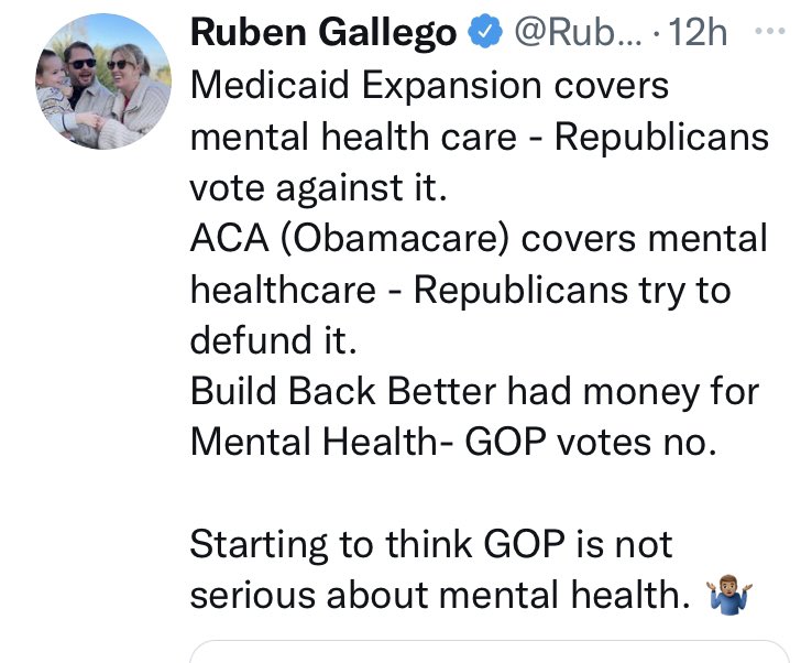 “But guns aren’t the problem, mental health is the problem”

-GOP
