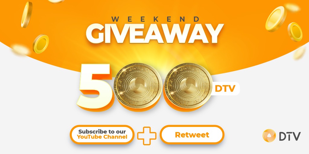 DTVtechteam's tweet photo. 🔥500 DTV GIVEAWAY 🔥
🎁WIN 500 DTV
✔️Rules:
1⃣ Follow us @DTVtechteam
2⃣ RT this tweet.
3⃣Subscribe: https://t.co/1oOGXdSdko
You have 72hrs 👏🏻
#DTVCoin #Cryptogiveaway #Crypto #cryptocurrency #NFTCommunity #CryptoGiveaways #Giveaways https://t.co/YJTgQ4j9Tl