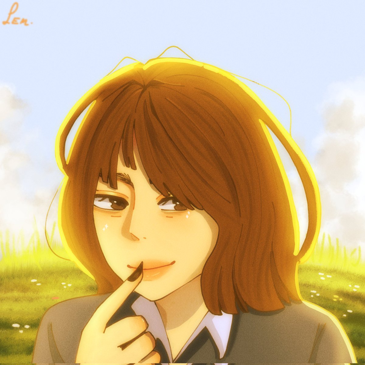 rexieees's tweet photo. Idk what to put here
IMMA POST THIS ON INSTA SO MAKE SURE TO FOLLOW ME THERE TOO🥲🥲
#illustration #digitalartwork #warm #warmtones #artmoots https://t.co/8bBPKcGEb1