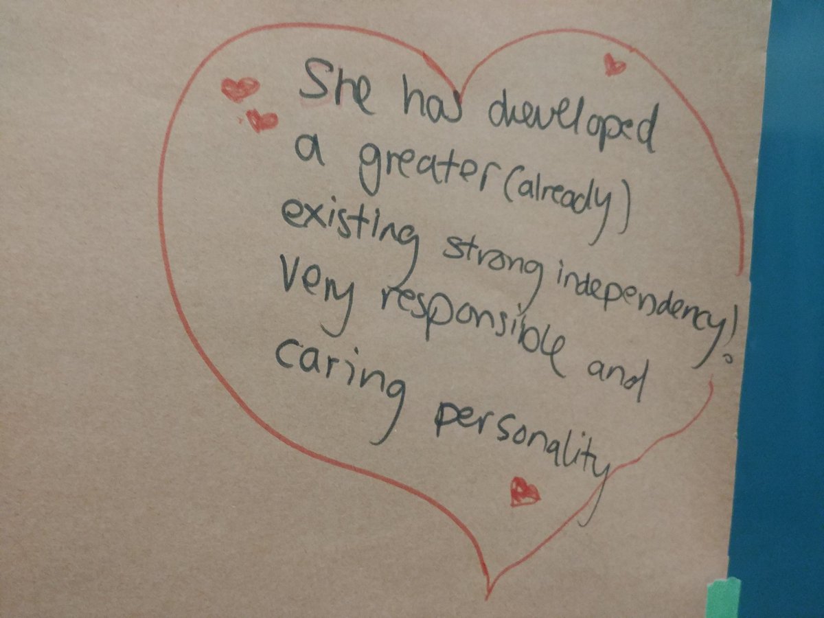 MsNicoleWilson's tweet photo. Congratulations to the @maclachlan_ca grade 6 students for a very impressive Exhibition fair today! Parents had wonderful responses to our mural question "how has your child grown this year?" #macpyp #pypx https://t.co/iCL1F6rS90