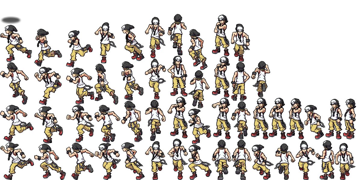 DailyBeatBito's tweet photo. beat final remix overworld sprites ripped by 
u/JibanyanInewells on reddit

#TWEWY https://t.co/qbu6ZL8tCU