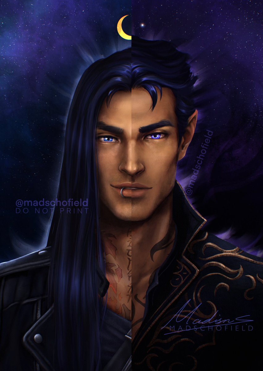 MadSchofield's tweet photo. 🌙 Ruhn Danaan, Crown Prince of the Valbaran Fae 🗡

Character by: Sarah J. Maas 
Book series: Crescent City 

#sarahjmaas #crescentcity #madschofield #procreate #fanart #yalit #bookish #sjm #ruhndanaan #hosab #rhysand #bookboyfriend #crescentcity2spoilers #cc2 #booktwt https://t.co/SN0xgTMSln