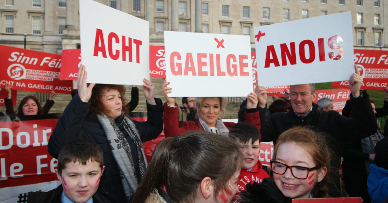 multilingualmag's tweet photo. An Irish language resurgence could be on the horizon led by grassroots activist movement @dreamdearg.
 
#ireland #irish #northernireland #revitalization #languagerights #languageactivism