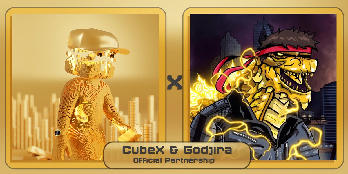 Introducing our second long-term partnership with @PGodjira! We are beyond excited to integrate such an amazing community into our P2E ecosystem, CubeWorld. We will continue to unite great communities within our world, while offering extended benefits to their community!
