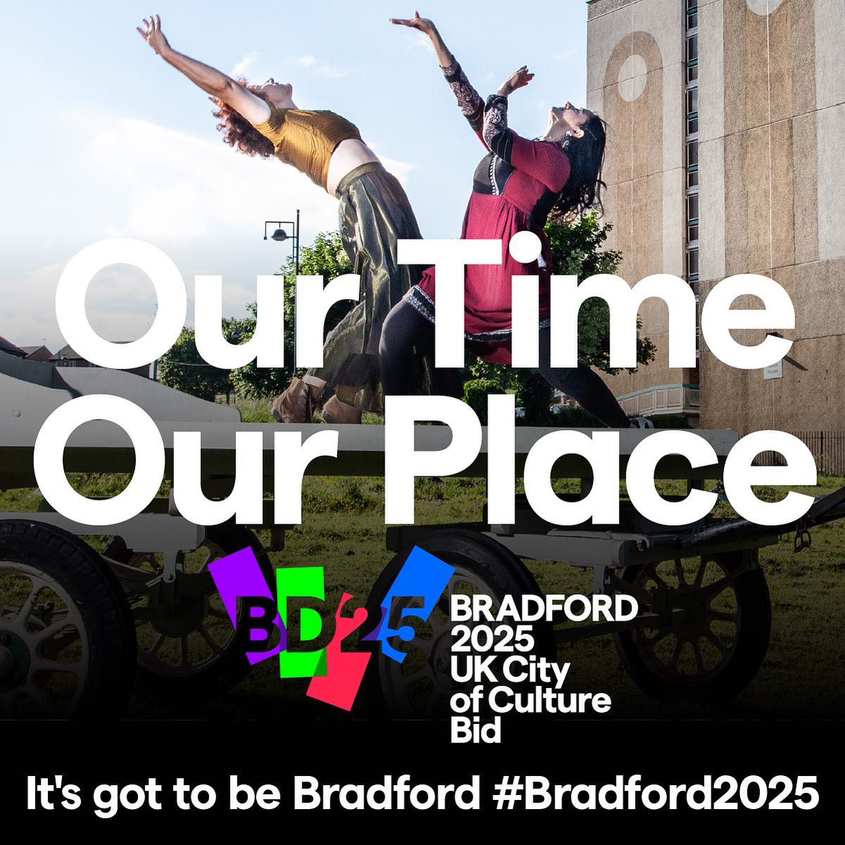 Well we did it! 🎉💪 Bradford is the new #CityofCulture2025! ✨

This IS our time, this IS our place, we are Bradford! A massive well done to all those who got involved in the bid, now let's show the rest of the country what Bradford has to offer.

#Bradford2025 #Bradford