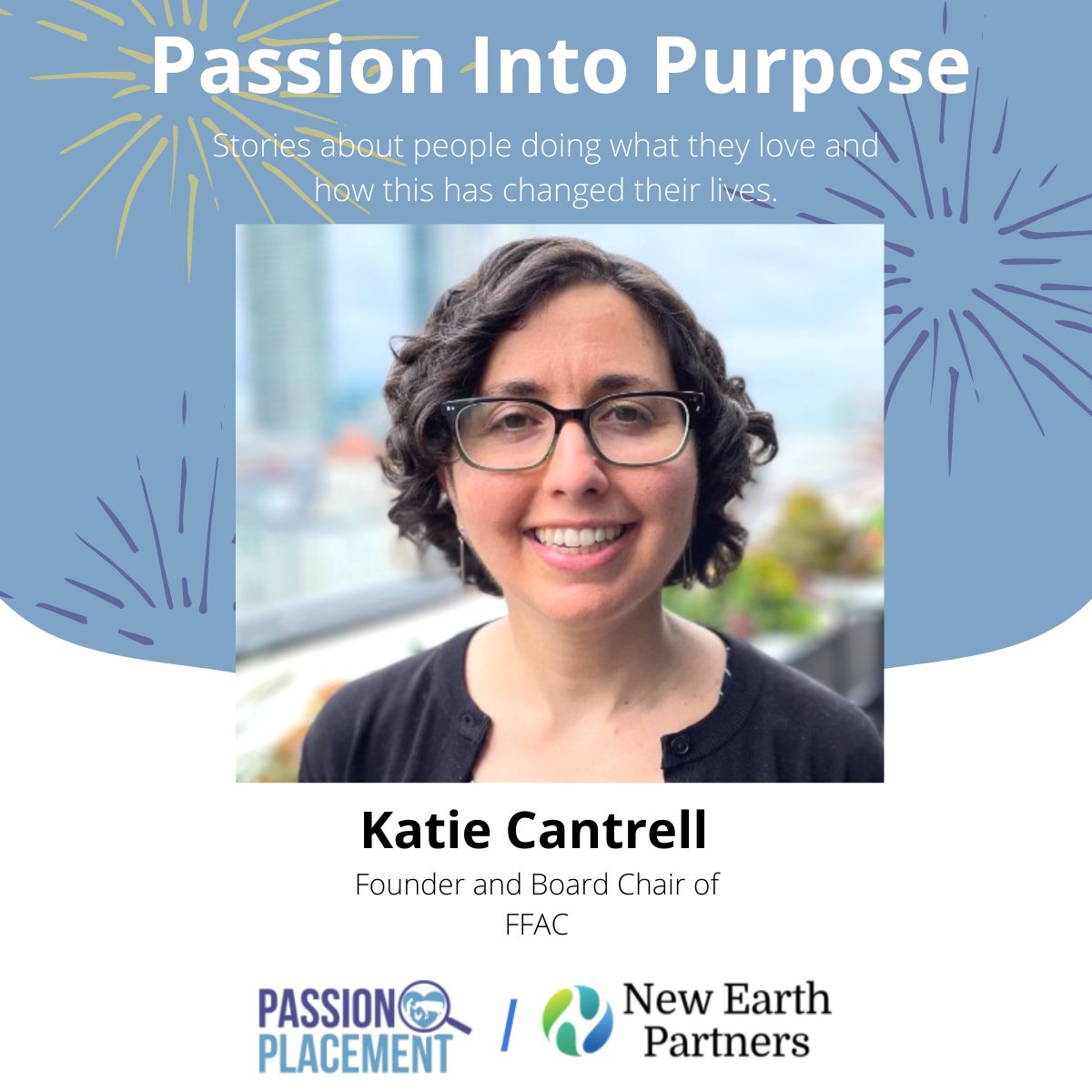 Meet Katie Cantrell, Founder and Board Chair of FFAC! Check out her story as part of our Passion Into Purpose series where we chat with people who turned their passion into a career: passionplacement.com/inspire-and-fu…