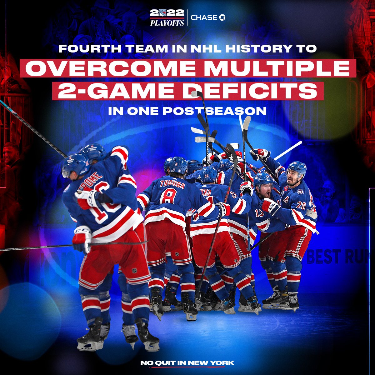 NYRangers's tweet photo. NO. QUIT. 😤 https://t.co/l3ptPBUUHl