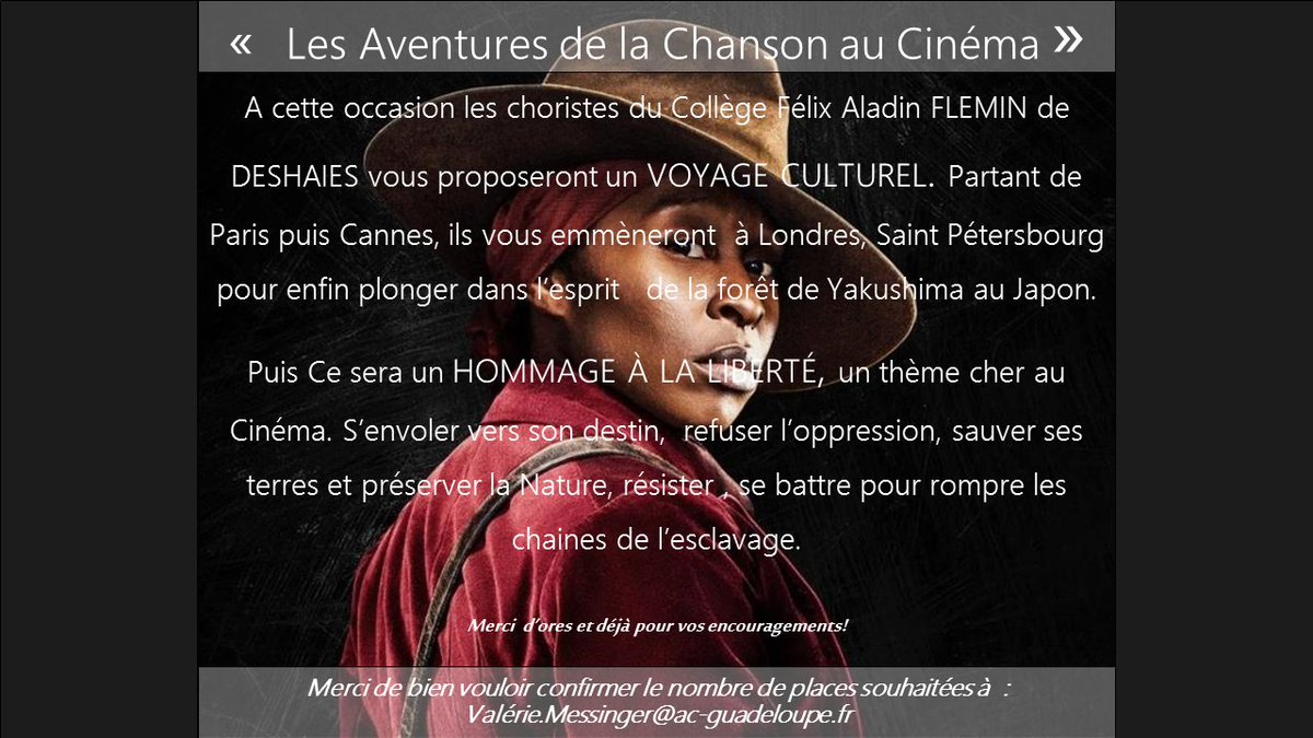 Réservez vite vos places !