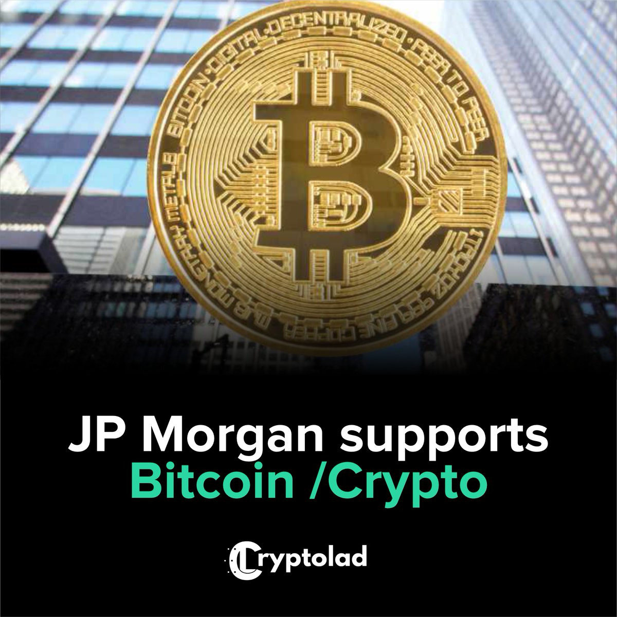 JPMorgan has announced that Bitcoin and crypto are now their preferred alternative asset.
---
🌐 cryptolad.co
.
#cryptolad #trading #mining #staking #stakingguide #topexchanges #freetradingebook #proofofstakeexplained #wallets #gambling #cryptocurrency #blockchain