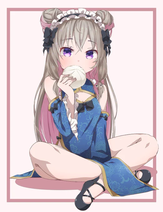 あにもちゃんの新髪型チャイナ服似合いそう #あもりえ 