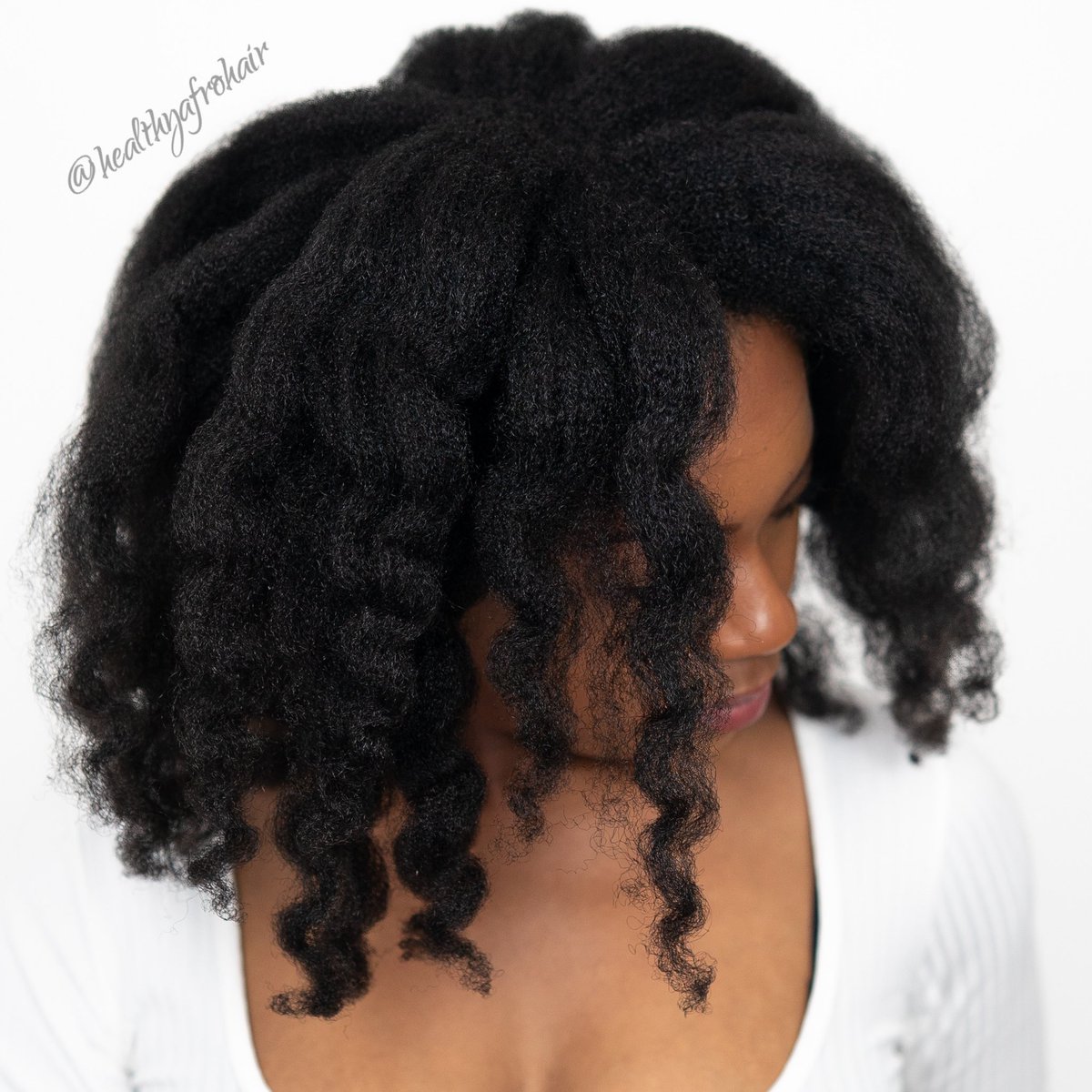 HealthyAfroHair's tweet image. Some close up shots ❤️ #healthyafrohair #flexirods #naturalhair