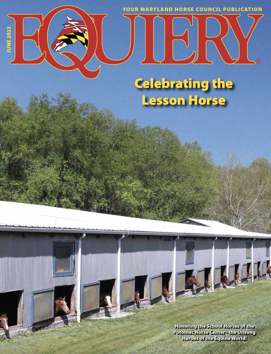 MDHorseCouncil's tweet photo. The June issue of the #Equiery is in stores & online! Pick up a copy to find out how the Maryland Horse Council has been working on behalf of our members & the horse industry, catch up on the latest news & happenings from around the state & find the goods or services you need! https://t.co/yPdX5xIjOE
