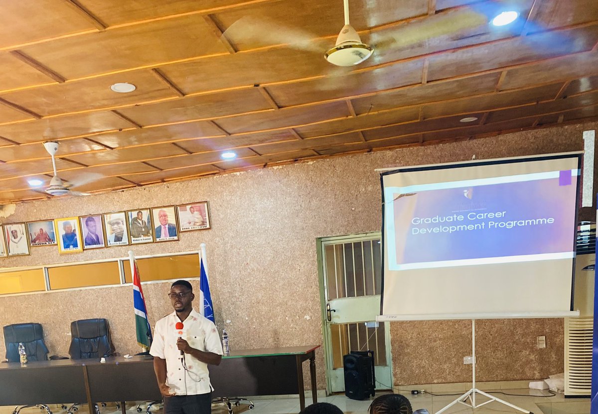 BCBprospects's tweet photo. Graduate career development kicked off on Saturday with representatives from @IOMGambia @AccessBankGamb1, sharing information on local opportunities in The Gambia. 
#careerdevelopment #youthemployment  #opportunities #irregularmigration https://t.co/ypvb9yptL7