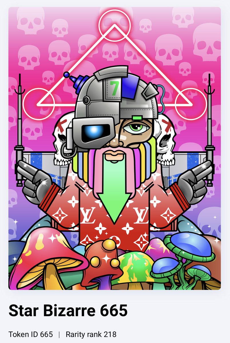 🥳 STAR BIZARRE GIVEAWAY 🥳

We are giving away this Dope Star Bizarre NFT 🤘🏾

✅ Follow <a href="/RasTerms/">RasTerms</a> <a href="/tombheads/">Zorro 🏴‍☠️</a> <a href="/illuminaticongo/">illuminaticongo ♰</a> <a href="/JAKEEY31/">Jake EY3 𓂀</a> 

✅ Retweet &amp; Tag a Buddy in Comments

Winner will be chosen randomly in 48 hours  #starbizarres #ftm #tombheads 

nftkey.app/collections/st…