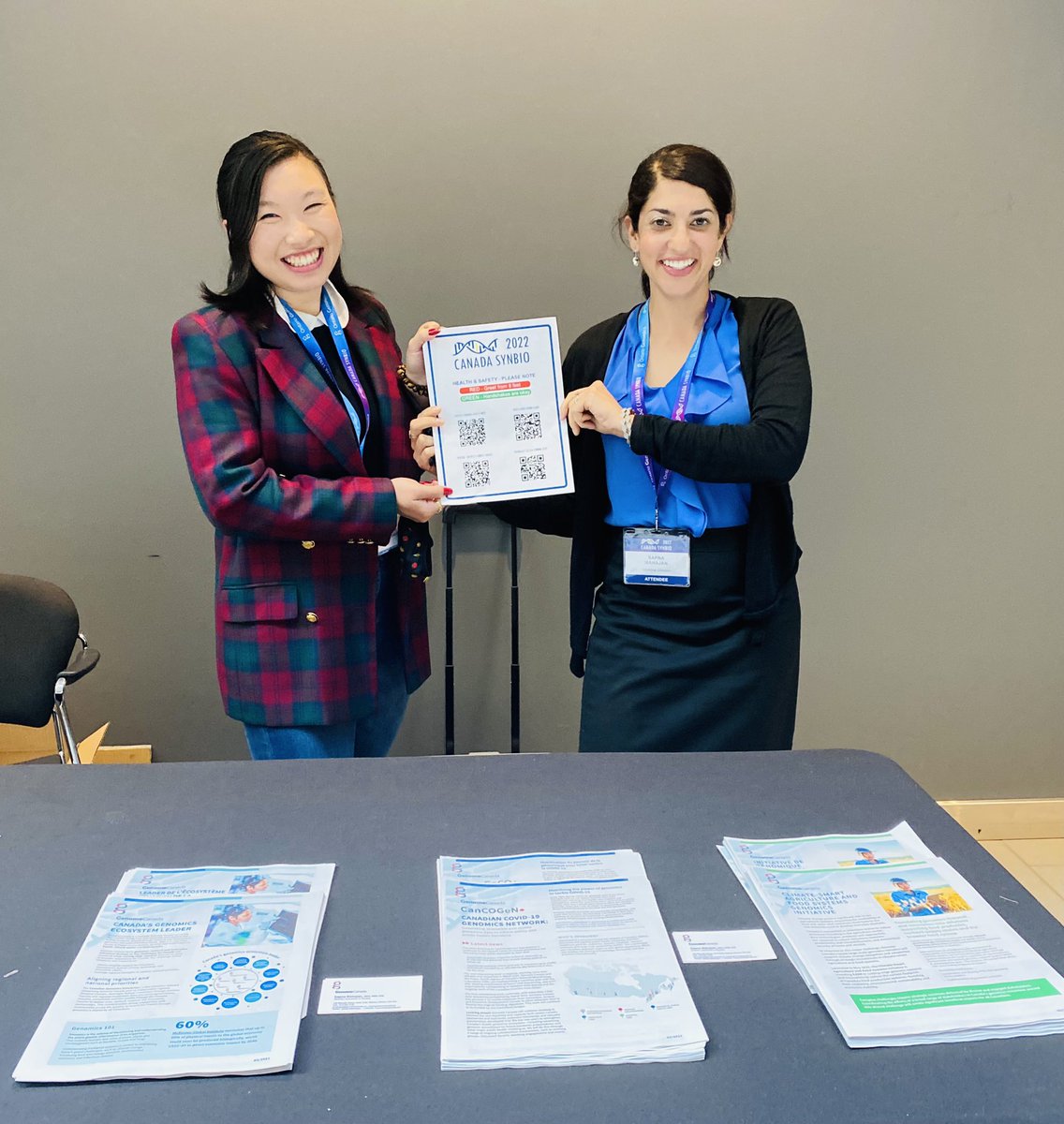Sapna Mahajan 🇨🇦 (@sapnamahajan_) on Twitter photo Excited to see colleagues and friends, meet new people, and talk about <a href="/GenomeCanada/">Genome Canada</a> and #genomics at <a href="/ontariogenomics/">Ontario Genomics</a> #SynBio2022. Learning a lot! Excited to see colleagues and friends, meet new people, and talk about <a href="/GenomeCanada/">Genome Canada</a> and #genomics at <a href="/ontariogenomics/">Ontario Genomics</a> #SynBio2022. Learning a lot!