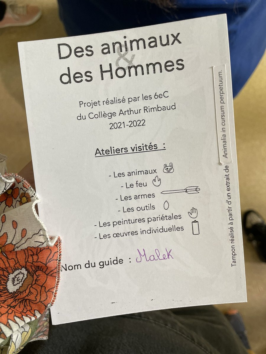 MargauxDeletre's tweet photo. Au collège Arthur Rimbaud pour le vernissage de l’expo Des animaux & des Hommes & la découverte de l’impressionnante fresque de 40m réalisée par les élèves de 6eC avec l’artiste Horor dans le cadre du #PAC80 Un projet multipartenarial @Somme_fr #CURB @Samara_Parc @Inrap @AcAmiens https://t.co/IlWtpKsuqB