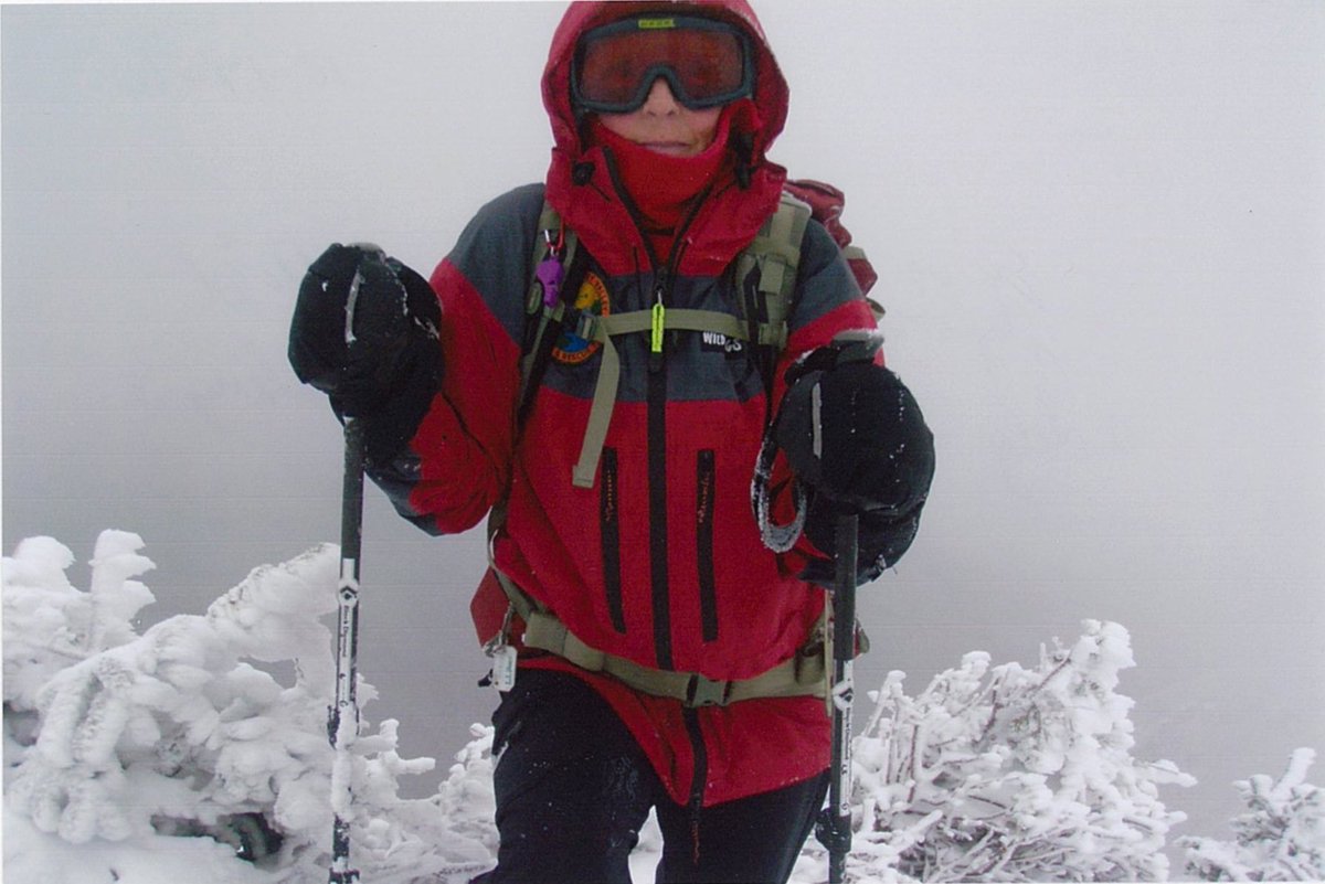HowlingDragon's tweet photo. “Even in the storm, even in the pain &amp; wind, there is so much beauty. The whole universe appears as an infinite storm of beauty.”
Pam Bales - Pemigewasset Valley Search &amp; Rescue Team. Reflecting on life &amp; loss. https://t.co/UGwzpbst66