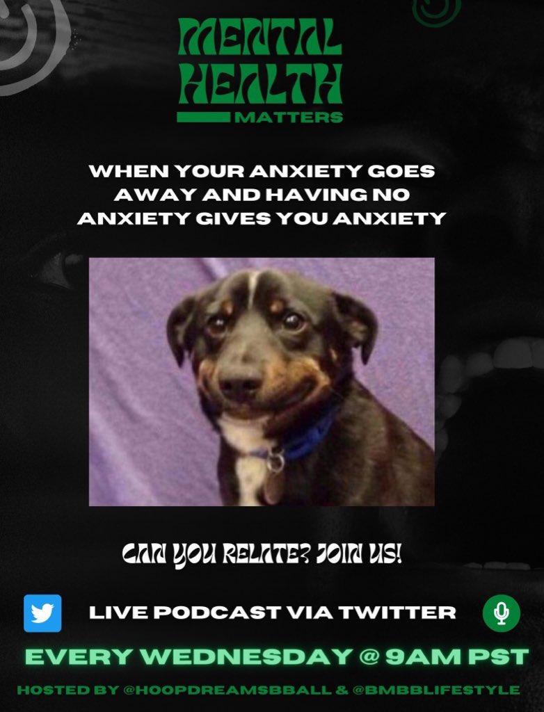 For those of you who’ve never attended before…

This will be our 5th #MentalHealthMatters @TwitterSpaces‼️

There will be a #GIVEAWAY in tomorrow’s #MentalHealth @TwitterSpaces‼️

How to enter:
1️⃣Follow <a href="/hoopdreamsbball/">HoopDreamsBball🏀🧠</a> &amp; <a href="/BMBBlifestyle/">Phillip Cason</a>
2️⃣RT &amp; Tag 3 Friends
3️⃣Stay in the #Spaces