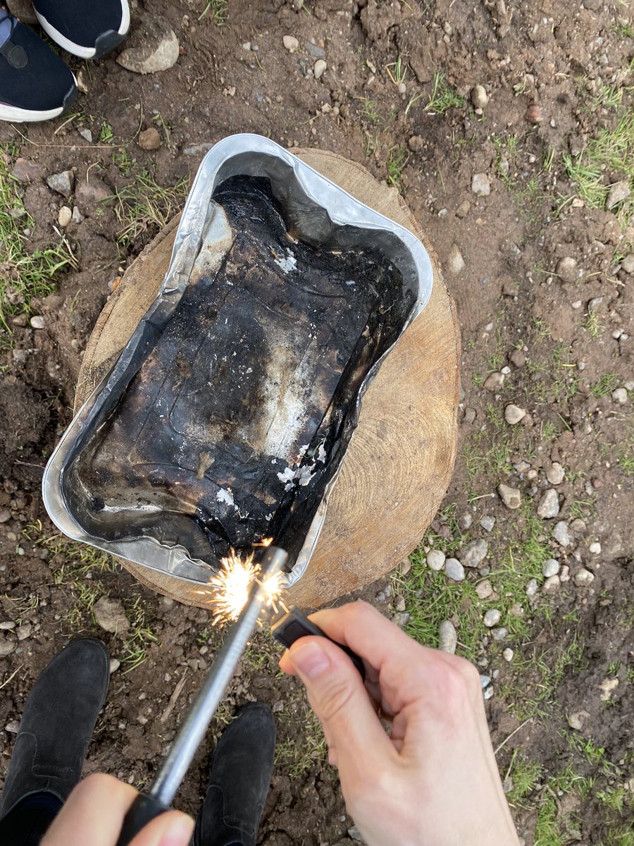MissLAHarrison's tweet image. We enjoyed fire pit training with the @AlbaExplorers this evening at @Whitehillsps #outdooreducation