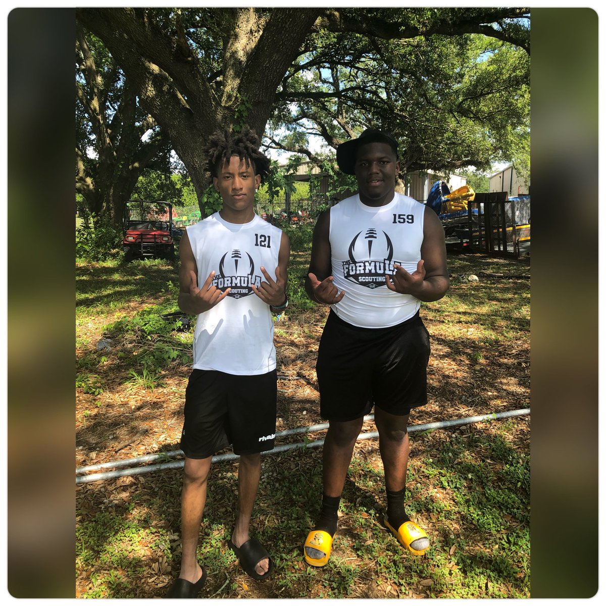 CourricIThomas's tweet photo. Camp was Great yesterday. S/O to Coach Fuse… Gotta put work in to be Great. @4thQtMentality @FormuLA_Scout @Q_Johnson22 #FranklinCrossYourChest https://t.co/yUSG7NuTFo