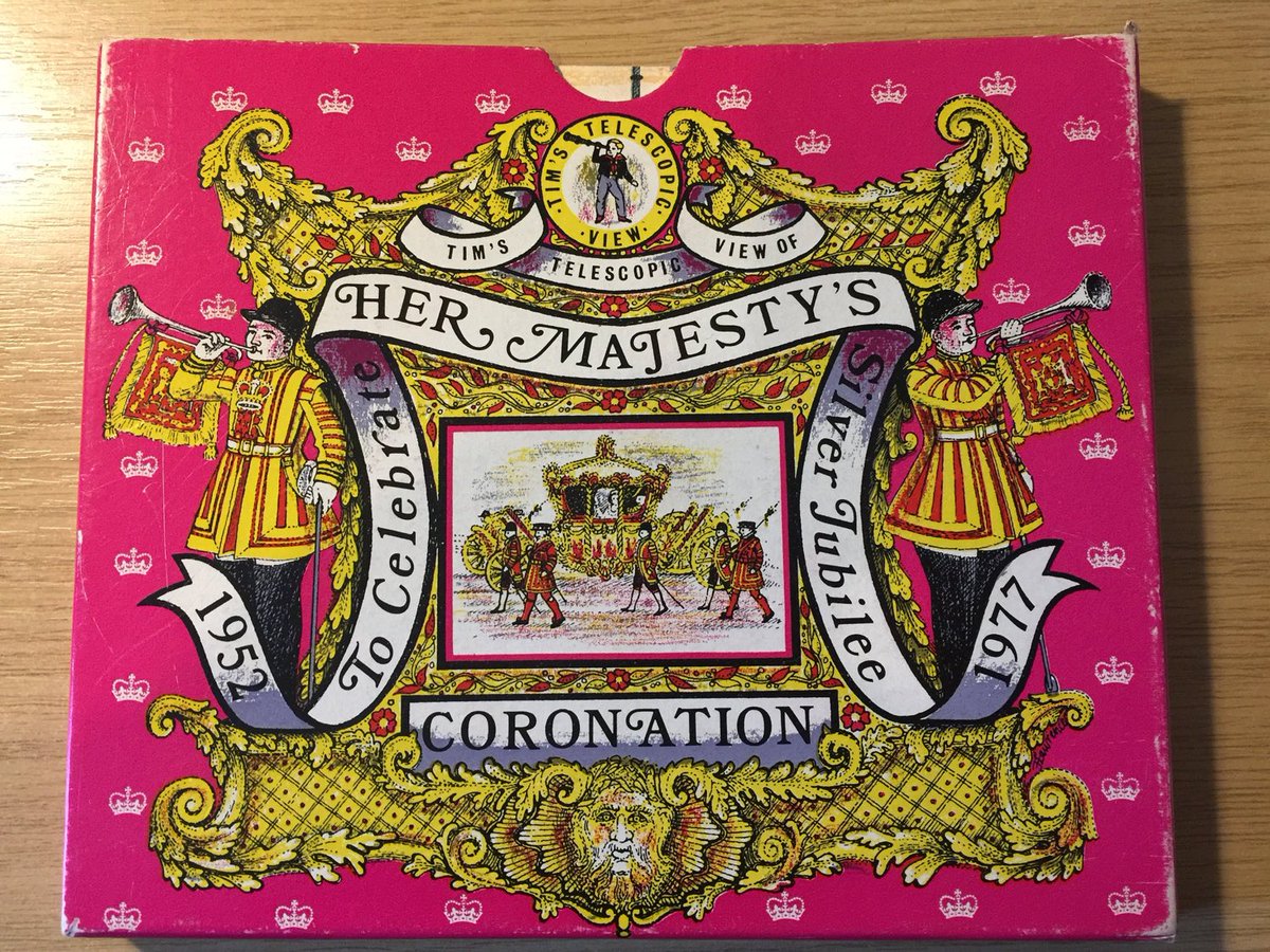 WatsonsVintage's tweet photo. Excited to share this item from my #etsyshop : VERY RARE Vintage 1977 'Tim's Telescopic View Of Her Majesty's Coronation' -To Celebrate Queen Elizabeth II's Silver Jubilee 1952-1977 -Gift https://t.co/8OY7wO7iXG #QueenElizabeth #Coronation #SouvenirPiece #TelescopicView #Gift https://t.co/YuQFOtNQhc