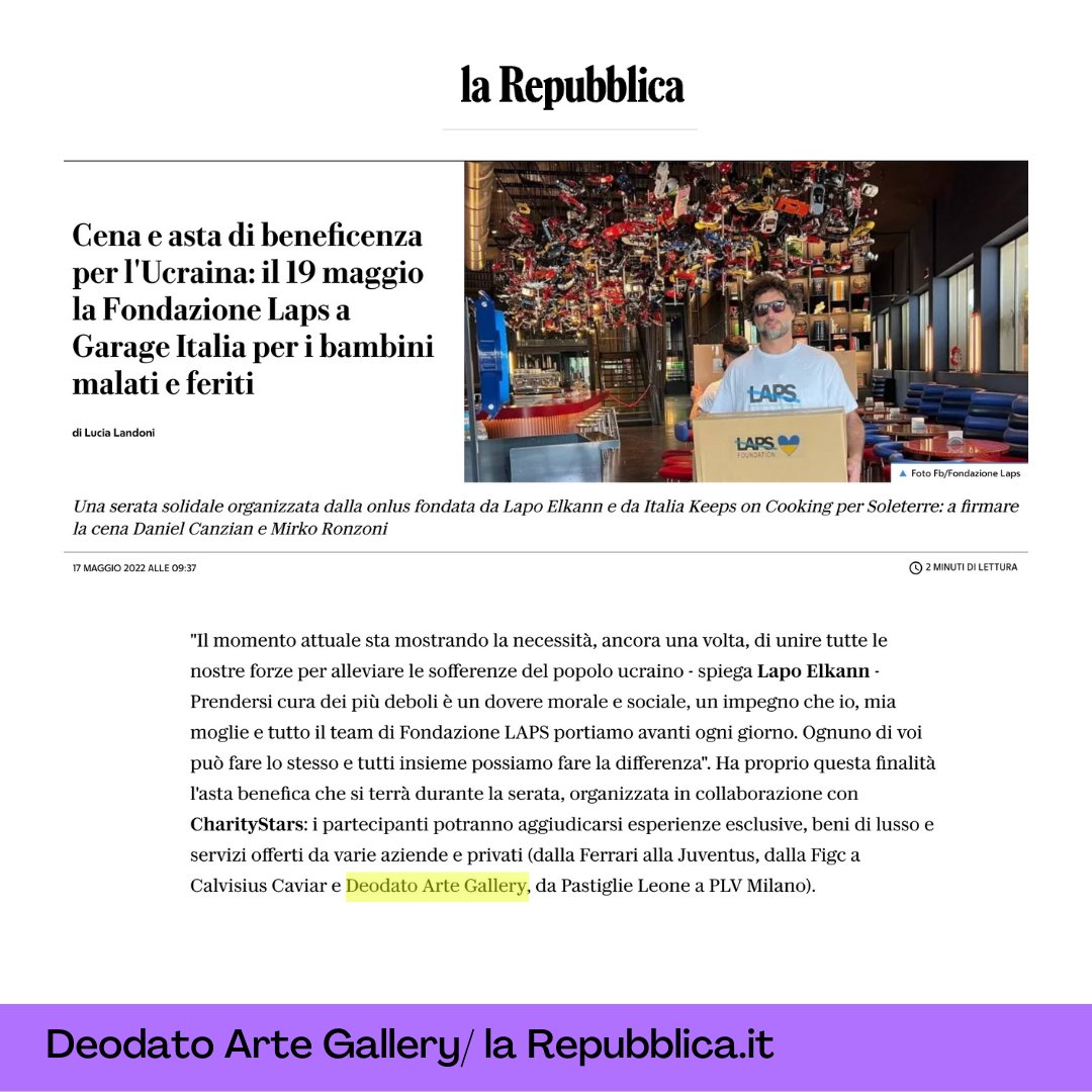 #weeklypressreview📰 ⁠
⁠
We are happy to announce a new monthly appointment that you cannot miss. ⁠
Swipe for the best press releases this May 2022 ✨⁠
⁠
⁠
#deodatoarte #artgallery #deodatopress