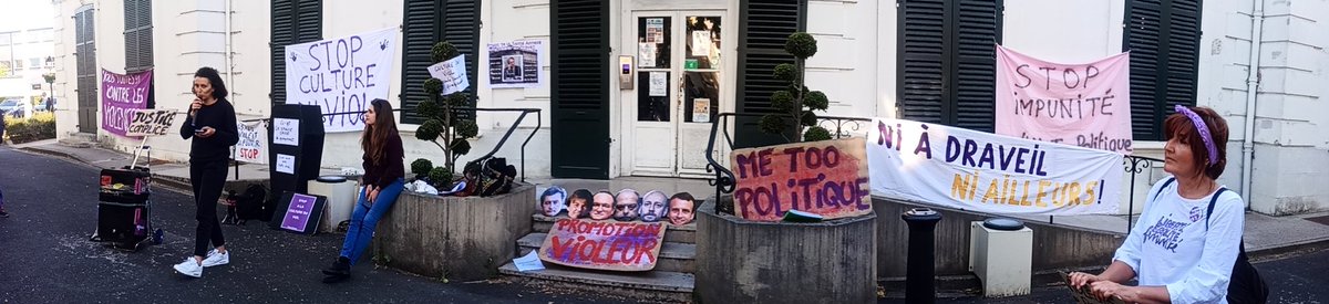 NadaCollectif's tweet photo. @AnniePradoux @Nad_Beletreche @Obs_vssPol Même après la condamnation de #GeorgesTton, la mairie de @VilledeDraveil reste un cadre parfait pour dénoncer les violences sexistes et sexuelles en politique, et le pourrissement de la démocratie qui y est associé, d'ailleurs.
#meetoopolitique https://t.co/7BMDaMYXDL